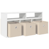 Lowboard with Drawer White 72 x 22.5 x 38 cm 8000572