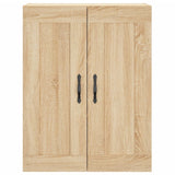 Wall Mounted Cabinets 2 pcs Sonoma Oak Engineered Wood 3198012