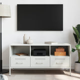 TV Cabinet White 100.5x39x50.5 cm Steel 843041
