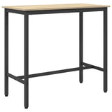 Table Sonoma Oak 100 x 50 x 90.5 cm Engineered Wood and Steel 873733