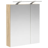 Bathroom Mirror Cabinet Sonoma Oak 60 x 14.5 x 70 cm 889065