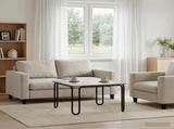 Coffee Table Grey Sonoma 100 x 100 x 45 cm Engineered Wood 8007741