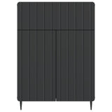 Sideboard with Drawer Black 66 x 34.5 x 92 cm Engineered Wood 894406
