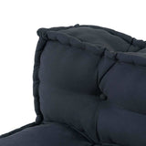 Sofa Cushion 2 pcs Anthracite Fabric 4019084