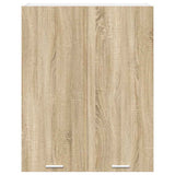 Hanging Cabinet Sonoma Oak 80 x 31 x 100 cm Engineered Wood 884364