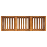 Garden Planter with Liner 150x50x75 cm Solid Wood Acacia 366446
