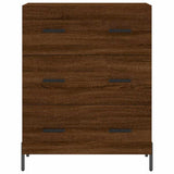 Highboard Brown Oak 69.5x34x180 cm Engineered Wood 3199760
