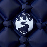 Inflating Camping Mattress 1-Person Navy Blue 190x58x6 cm 4007117