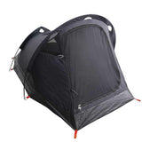 Camping Tent Tunnel 2-Person White Blackout Fabric Waterproof 94607