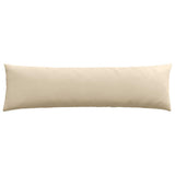 Sofa Pillows 2 pcs Cream 145 x 40 cm Fabric 42013858