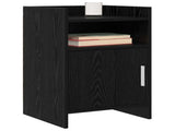 Bedside Tables 2 pcs Black Oak 40 x 36 x 60 cm Engineered Wood 8011038