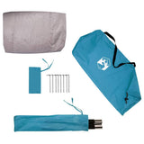 Bike Storage Tent with Roof with Storage Blue 210 x 90 x 174 cm 42001003