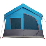 Family Tent Blue and Grey 620 x 322 x 240 cm Polyester 4100698
