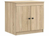 Bathroom Furniture Set Sonoma Oak Engineered Wood 3404216