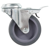 12 pcs Bolt Hole Swivel Casters 75 mm 277887