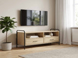 TV Cabinet 99.5 x 33 x 50 cm Sonoma Oak Engineered Wood 8013693