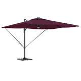 Roma Parasol Red 286 x 284 x 270 cm Aluminium and Polyester 42003357