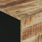 Coffee Table 80x50x40 cm Solid Wood Mango&Engineered Wood 350636