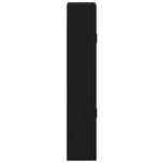Wall Mounted Cabinet 2 pcs Black oak 69.5 x 34 x 90 cm 3333103