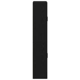 Wall Mounted Cabinet 2 pcs Black oak 69.5 x 34 x 90 cm 3333103