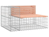 Garden Bench Wood Solid Douglas wood 287 x 71 x 65.5 cm 3196252