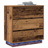 Bedside Cabinet Old Wood 71 x 34.5 x 75 cm Engineered wood 869640