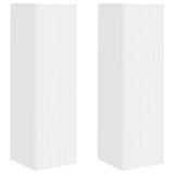TV Wall Cabinet 2 pcs White 30 x 31 x 100 cm Engineered Wood 892310