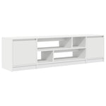 TV Cabinet White 188.5x41x50 cm Engineered Wood 3328417