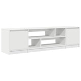 TV Cabinet White 188.5x41x50 cm Engineered Wood 3328417