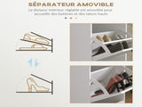 Three-Drawer Minimalistic Shoe Storage Cabinet, for 15 Shoes T3398P342217