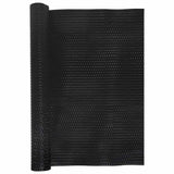 Balcony Screen Black 500x100 cm Poly Rattan 156303