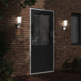 Outdoor Wall Lights with Sensors 2pcs Silver Stainless Steel 4006287
