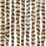Insect Curtain Beige and Brown 100x220 cm Chenille 325450