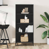 Bookcase Black 60x35x139 cm Engineered Wood 3300840