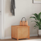 Storage Box with Storage 50 x 45 x 45 cm Solid Oak Wood 42000873
