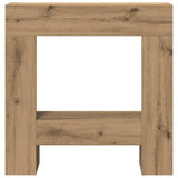 Fireplace Surround Artisan Oak 81x18x82 cm Engineered Wood 854606