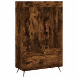 Highboard Smoked Oak 69.5x31x115 cm Engineered Wood 830297