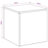 Plant Stand 2 pcs Olive Green 40 x 40 x 40 cm Steel 8012523