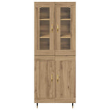Highboard 2 pcs Artisan Oak Engineered Wood 3415944