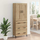 Highboard 2 pcs Artisan Oak 69.5 x 34 x 180 cm Engineered Wood 3415887