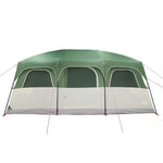 ZNTS Family Tent Cabin 9-Person Green Waterproof 94539