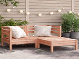 Garden Sofa Natural wood Solid Douglas wood 2-seater Modular 838024