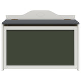 Box with Storage and Chalkboard Front ROROS Grey and White 42003029