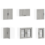 11 Piece Kitchen Cabinet Set "Kalmar" Grey Sonoma Engineered Wood 3314917