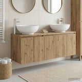 Bathroom Cabinet Set 3 pcs Artisan Oak 49.5 x 44.5 x 65 cm 3405696