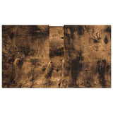 Bathroom Furniture Set 3 pcs Smoked Oak Engineered wood & Metal 3392948
