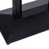 Bistro Table Leg Black 70x40x72 cm Cast Iron 325438