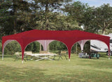 Pop-up Party Tent 575 x 288 x 245 cm Burgundy Oxford Fabric 42019884