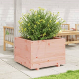 ZNTS Garden Planter 70x70x49.5 cm Solid Wood Douglas 3282527