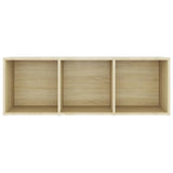 TV Cabinets 2 pcs Sonoma Oak 107x35x37 cm Engineered Wood 3079910